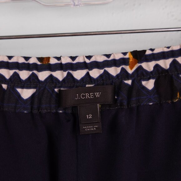 J. Crew Hidden Floral Turner pants-12 - Picture 3 of 5